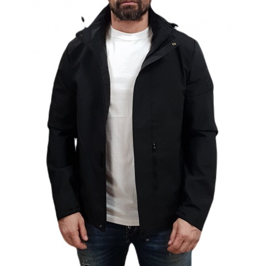 Biston - 53-201-013 - Black - Μπουφάν Αντιανεμικό