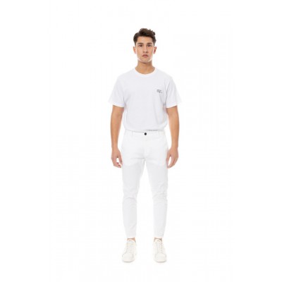 Cover Denim Ανδρικό Cropped Chinos Παντελόνι MELT T0078-26 – White Cover Denim Ανδρικό Cropped Chinos Παντελόνι MELT T0078-26 – White