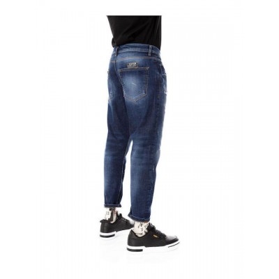 Cover Jeans Monaco Ανδρικό Παντελόνι Τζιν Μπλε Κωδικός: Q3494-27