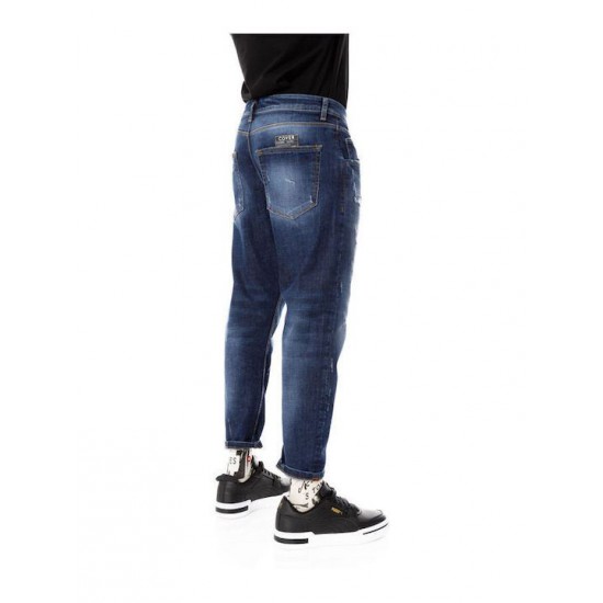 Cover Jeans Monaco Ανδρικό Παντελόνι Τζιν Μπλε Κωδικός: Q3494-27