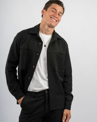Dezign Black Overshirt D-2515