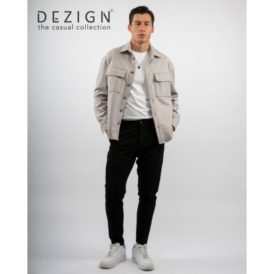 OVERSHIRT DEZIGN FALCOM-ΓΚΡΙ D-2503