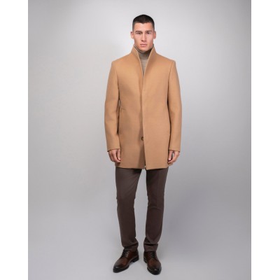 DEZIGN ΗΜΙΠΑΛΤΟ ΚΑΜΕΛ j2511 CAMEL