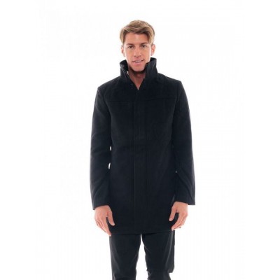 Endeson WTR-005-BL Ανδρικό Παλτό Μαύρο
