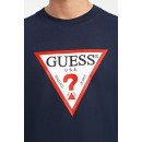 GUESS ICONIC ΜΠΛΟΥΖΑ ΑΝΔΡΙΚΗ M4YI45K8FQ4-A71W ΜΠΛΕ