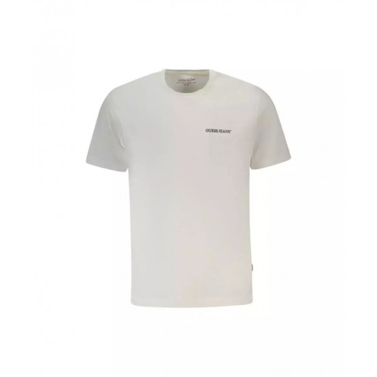 Ανδρική Μπλούζα GUESS JEANS M5BI78K8FQ4-G011 ΑΣΠΡΟ