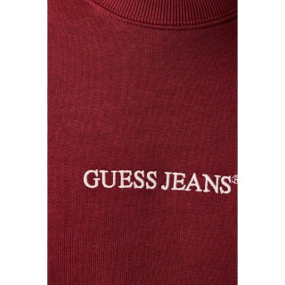 Guess Jeans Ανδρικό Φούτερ Λαιμόκοψη M4YQ19K9V31-A50U Μπορντό