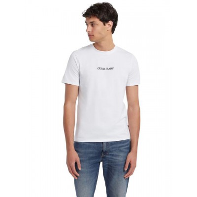 Guess Jeans Ανδρικό T-Shirt M4YI52K8HM0-G011 Λευκό