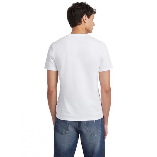 Guess Jeans Ανδρικό T-Shirt M4YI52K8HM0-G011 Λευκό
