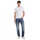 Guess Jeans Ανδρικό T-Shirt M4YI52K8HM0-G011 Λευκό