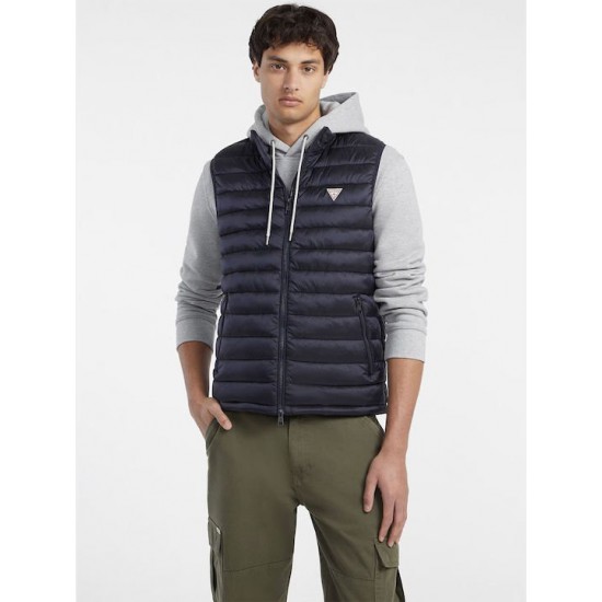 GUESS HOODED PUFFER ΓΙΛΕΚΟ ΑΝΔΡIKO M4YN11WG922-A71W ΜΠΛΕ