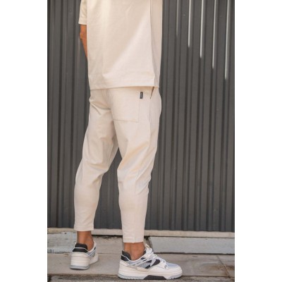 HENRY CLOTHING PANTS 8-102 - BEIGE HENRY CLOTHING PANTS 8-102 - BEIGE