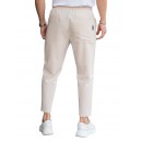 HENRY CLOTHING PANTS 8-102 - BEIGE