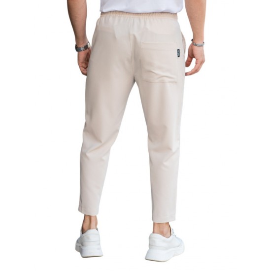 HENRY CLOTHING PANTS 8-102 - BEIGE