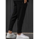 Henry Clothing Παντελόνι Ελαστικό Μαύρο 8120
