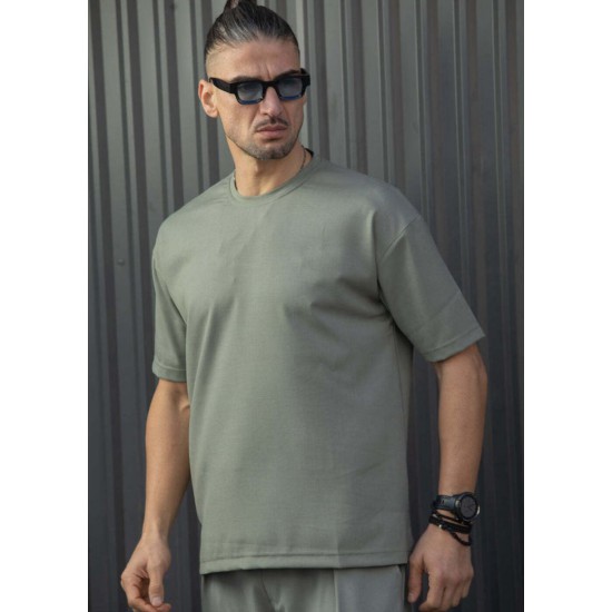 HENRY CLOTHING ΑΝΔΡΙΚΗ ΜΠΛΟΥΖΑ -9-131-KHAKI