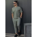 HENRY CLOTHING ΑΝΔΡΙΚΗ ΜΠΛΟΥΖΑ -9-131-KHAKI