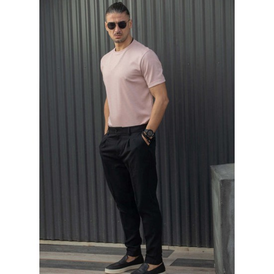 HENRY CLOTHING ΑΝΔΡΙΚΗ ΜΠΛΟΥΖΑ 9-133-dusty pink