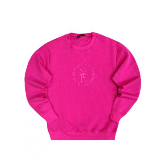 Henry Clothing Ανδρικό Φούτερ Μωβ Κωδικός: 3501