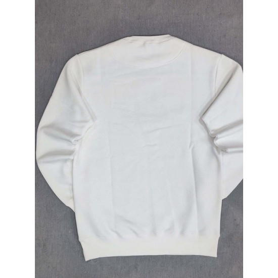 Henry Clothing Ανδρικό Φούτερ Λευκό Κωδικός: 3500