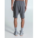 MAGICBEE STONE WASHED CARGO SHORTS 2554B - GREY