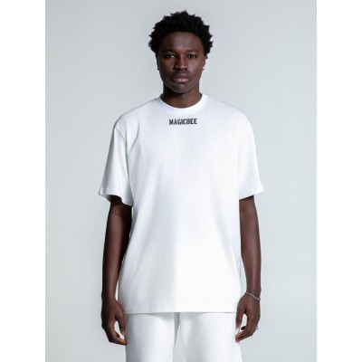 Ανδρικό T-shirt Magic Bee 2516 -White 2516-WHITE Ανδρικό T-shirt Magic Bee 2516 -White 2516-WHITE