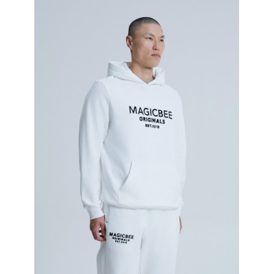 MagicBee Originals 3D Logo Hoodie - Off White 25501