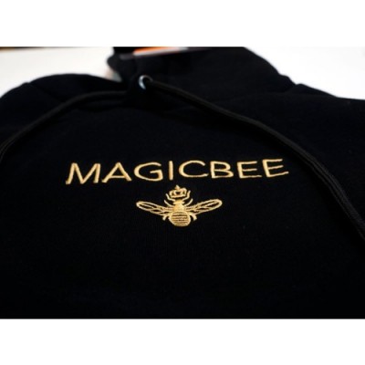 Magic Bee Ανδρικό Φούτερ με Κουκούλα Μαύρο Κωδικός: 23500