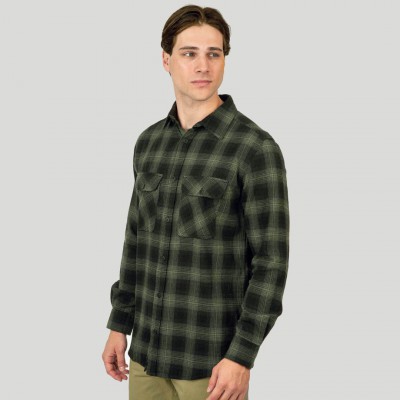 Rebase - 252RGS-5103 - CC16-Black KHAKI- Πουκάμισο