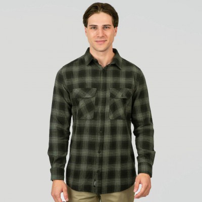 Rebase - 252RGS-5103 - CC16-Black KHAKI- Πουκάμισο