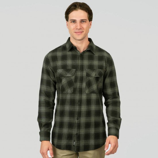 Rebase - 252RGS-5103 - CC16-Black KHAKI- Πουκάμισο