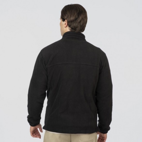 REBASE ΖΑΚΕΤΑ ΑΝΔΡΙΚΗ POLAR FLEECE 252RFT-7005 ΜΑΥΡΟ