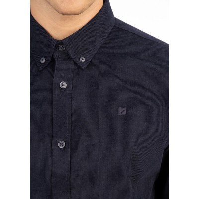 Ανδρικό Πουκάμισο REBASE 252RGS-5098-NAVY BLUE