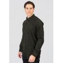 Rebase ανδρικό πουκάμισο κοτλέ  252RGS-5098 -DEEP FOREST