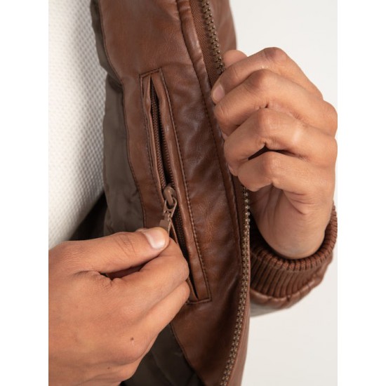 Rebase - 232.RLJK.005 - Brown - Μπουφάν