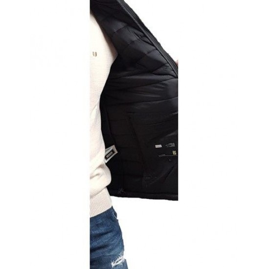 Rebase - 242RSJK-2001 - Black - Sleeveless Jacket - Μπουφάν Αμάνικο