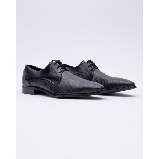 VLAVIANOS SHOES-19100 ARSEN-ΜΑΥΡΟ-ΑΝΔΡΙΚΟ-ΠΑΠΟΥΤΣΙΑ