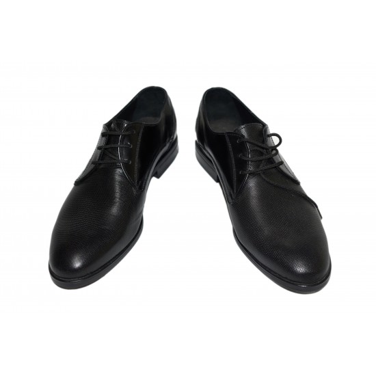 VLAVIANOS SHOES-19100 ARSEN-ΜΑΥΡΟ-ΑΝΔΡΙΚΟ-ΠΑΠΟΥΤΣΙΑ