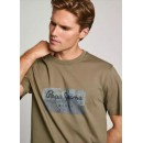 Ανδρική Μπλούζα PEPE JEANS PM509780-726 Χακί