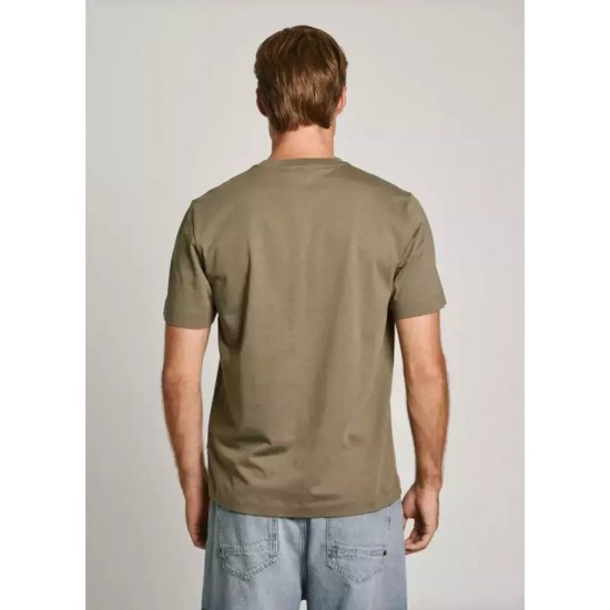 Ανδρική Μπλούζα PEPE JEANS PM509780-726 Χακί