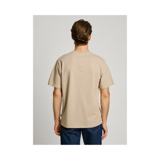 Ανδρική Μπλούζα PEPE JEANS PM509933-836 Μπεζ