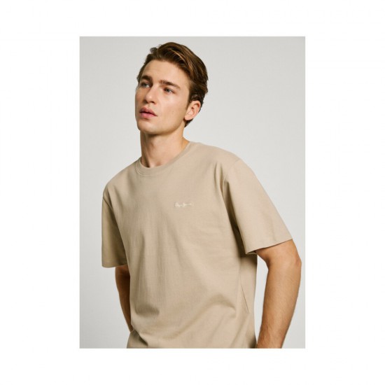 Ανδρική Μπλούζα PEPE JEANS PM509933-836 Μπεζ