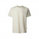 Pepe Jeans Ανδρική Μπλούζα T-Shirt Connor Contrast PM509933-803 Εκρού
