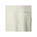 Pepe Jeans Ανδρική Μπλούζα T-Shirt Connor Contrast PM509933-803 Εκρού