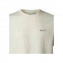 Pepe Jeans Ανδρική Μπλούζα T-Shirt Connor Contrast PM509933-803 Εκρού