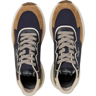 Pepe Jeans Ανδρικά Sneakers Bampton Club PMS600022-999 Μαύρο