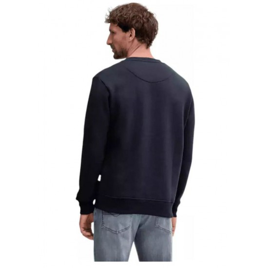 Pepe Jeans - PM5800013-594 - Macbeth Small Logo Plain Crew - Dulwich Blue - Φούτερ
