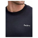 Pepe Jeans - PM5800013-594 - Macbeth Small Logo Plain Crew - Dulwich Blue - Φούτερ