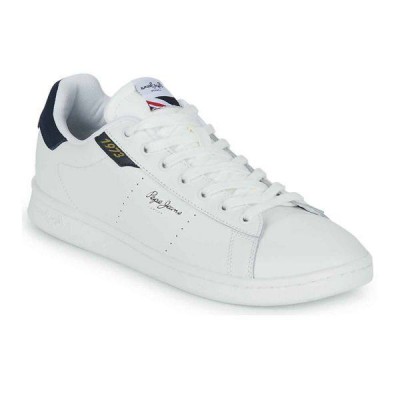 Pepe Jeans Player Basic Summer Ανδρικά Sneakers Λευκά Κωδικός: PMS30902-800