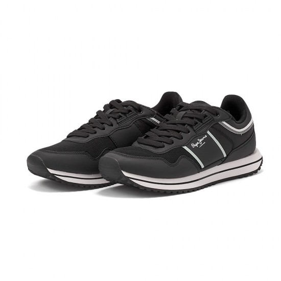 Pepe Jeans Ανδρικά Sneakers Μαύρα Κωδικός: PMS30996-999